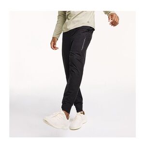 Men's FLX Luxury Soft Wander Black Jogger Pants